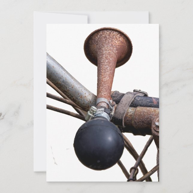 ヴィンテージ自転車用ホーン (正面)