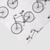 ヴィンテージ自転車白黒 薄葉紙 (詳細)