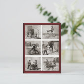 ヴィンテージ自転車騒音 ポストカード (スタンド正面)