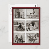 ヴィンテージ自転車騒音 ポストカード (正面/裏面)