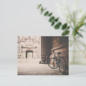 ヴィンテージ自転車 – はがき (スタンド正面)