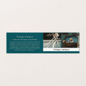 ヴィンテージ自転車、アンティーク販売店、店舗詳細 名刺 (外部フラット)