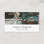 ヴィンテージ自転車、アンティーク販売業 ロイヤリティカード (裏面)