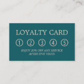 ヴィンテージ自転車、アンティーク販売業 ロイヤリティカード (正面)