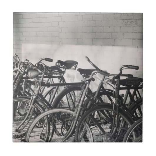 ヴィンテージ自転車 タイル (正面)