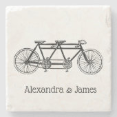 ヴィンテージ自転車/タンデムバイク ストーンコースター (正面)