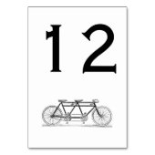 ヴィンテージ自転車/タンデムバイク テーブルナンバー (裏面)