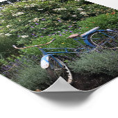 ヴィンテージ自転車 ポスター (角)