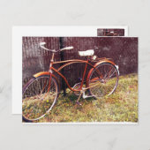 ヴィンテージ自転車 ポストカード (正面/裏面)