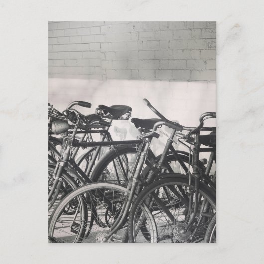 ヴィンテージ自転車 ポストカード (正面)