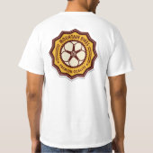 ヴィンテージ自転車 8 Tシャツ (裏面)