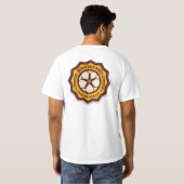 ヴィンテージ自転車 8 Tシャツ (裏面フル)