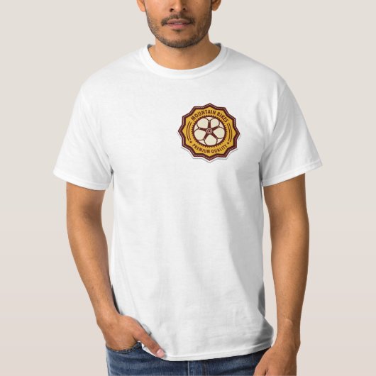 ヴィンテージ自転車 8 Tシャツ (正面)