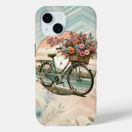 ヴィンテージ自転車 iPhone 15ケース