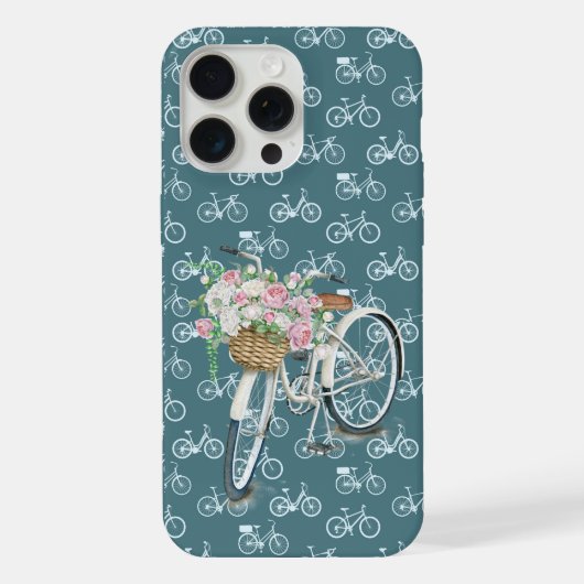 ヴィンテージ自転車  iPhoneケース (裏面)