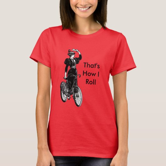 ヴィンテージ自転車 Tシャツ (正面)