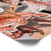 ヴィンテージ舞踊隊広告 ポスター (角)