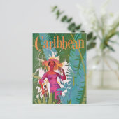 ヴィンテージ航カリブの行 ポストカード (スタンド正面)