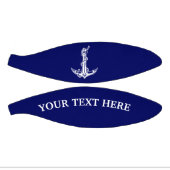 ヴィンテージ航海のいかりここにテキストをロープ ミニバスケットボール (パネル)