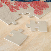 ヴィンテージ航海のいかりとサンゴ ジグソーパズル (側面)