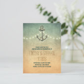 ヴィンテージ航海のいかりはがきを保存する 案内ポストカード (スタンド正面)