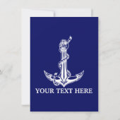 ヴィンテージ航海のいかりロープボート名 (裏面)