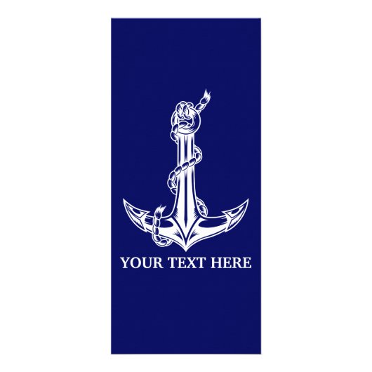 ヴィンテージ航海のいかりロープボート名 ラックカード (裏面)