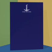 ヴィンテージ航海のいかりロープボート名 便箋