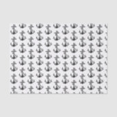 ヴィンテージ航海のいかり名門私立校風の船 薄葉紙 (正面)