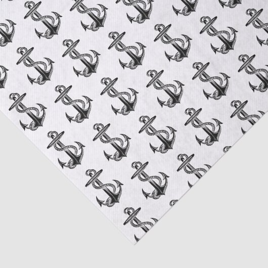 ヴィンテージ航海のいかり名門私立校風の船 薄葉紙 (詳細)