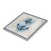 ヴィンテージ航海のいかり タイル (側面)