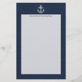 ヴィンテージ航海のいかり 便箋 (正面)