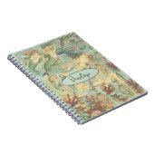 ヴィンテージ航海のと名前ノート ノートブック (右側)