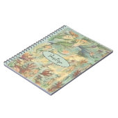 ヴィンテージ航海のと名前ノート ノートブック (左側)