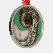 ヴィンテージ航海ののタコ触手 メタルオーナメント (右)