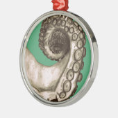 ヴィンテージ航海ののタコ触手 メタルオーナメント (左)