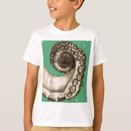 ヴィンテージ航海ののタコ触手 Tシャツ