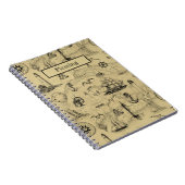 ヴィンテージ航海のの船名旅行の書ジャーナル ノートブック (右側)