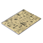 ヴィンテージ航海のの船名旅行の書ジャーナル ノートブック (左側)