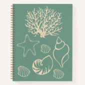 ヴィンテージ航海のアートスケッチブックジャーナル ノートブック (正面)