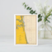 ヴィンテージ航海のグラフアメリア島セントオーガスティン ポストカード (スタンド正面)