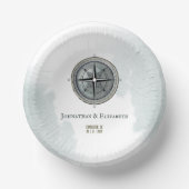 ヴィンテージ航海のコンパ結婚ス ペーパーボウル (正面)