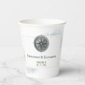 ヴィンテージ航海のコンパ結婚ス 紙コップ (正面)