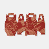 ヴィンテージ航海のジンベイビーシャワー フェイバーボックス (折り畳みなし)