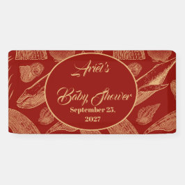 ヴィンテージ航海のジンベイビーシャワー 横断幕