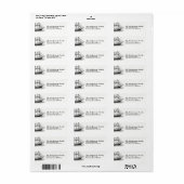 ヴィンテージ航海のスクーナー船と家族名 ラベル (フルシート)