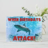 ヴィンテージ航海のストライプシャーク招待状 招待状 (スタンド正面)