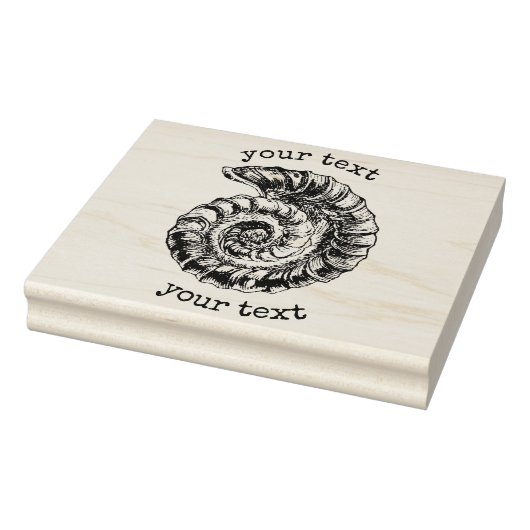 ヴィンテージ航海のスパイラルシーカスタムシェル ラバースタンプ (スタンプ)