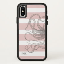 ヴィンテージ航海のタコ沿岸ピンクストライプ色