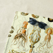 ヴィンテージ航海のタコbyエルンストヘイケル ビーチタオル (インサイチュ)